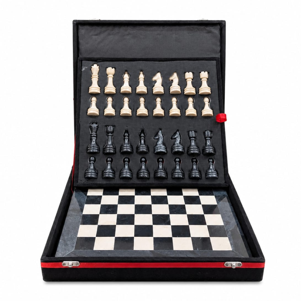 Black & Verona Chess Set - Image 2