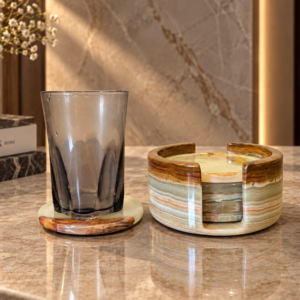 Coaster Sets Multi Green stone