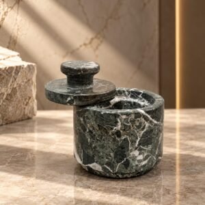 Salt Candy Black zebra stone