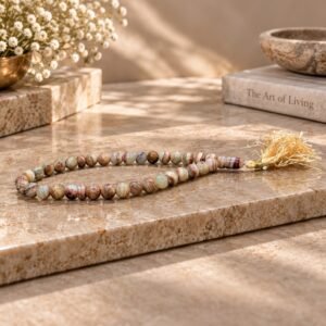 Tasbeeh Multi Green stone