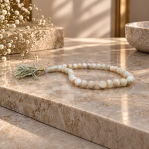 Tasbeeh Light green stone